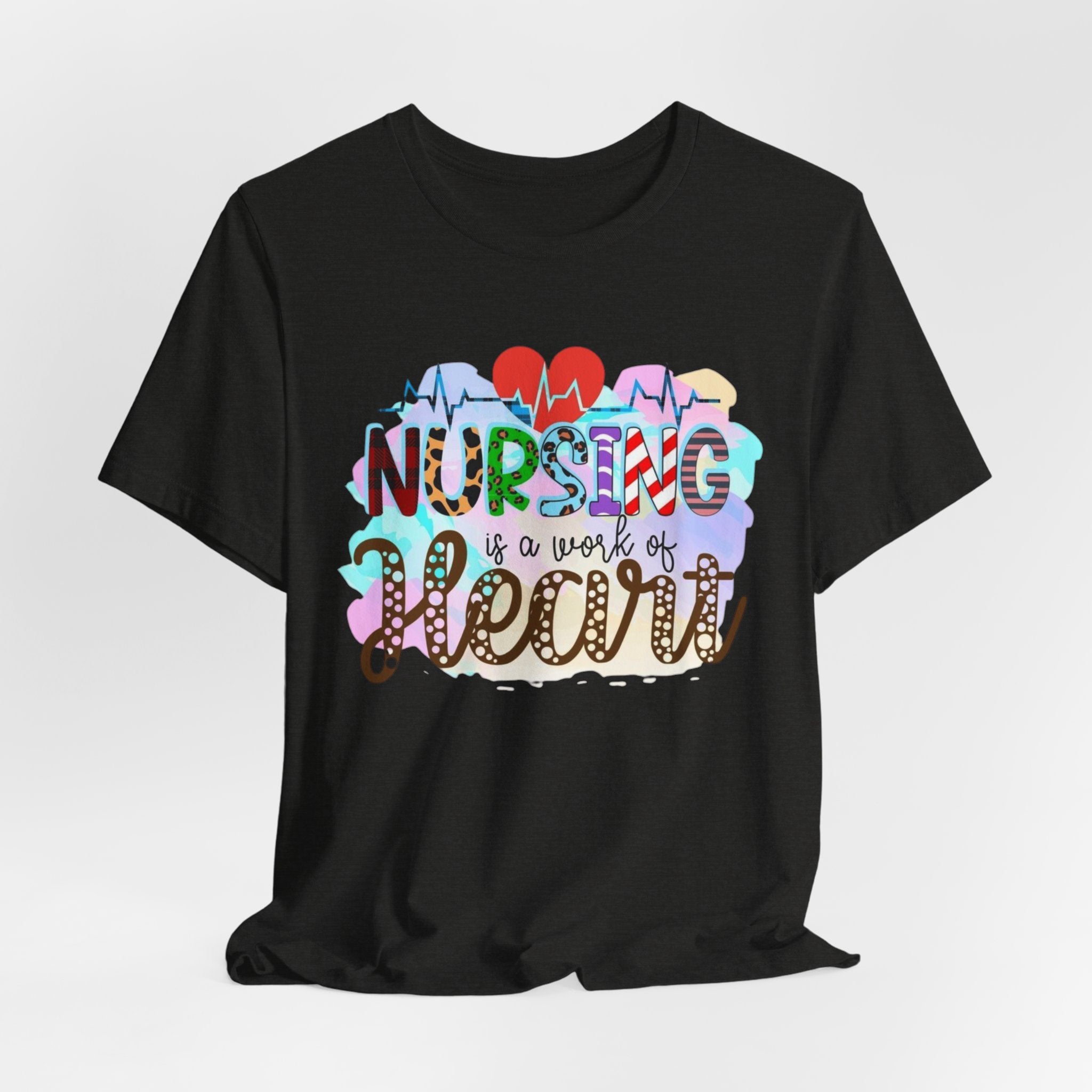 Nursing Is A Work Of Heart T-Shirt