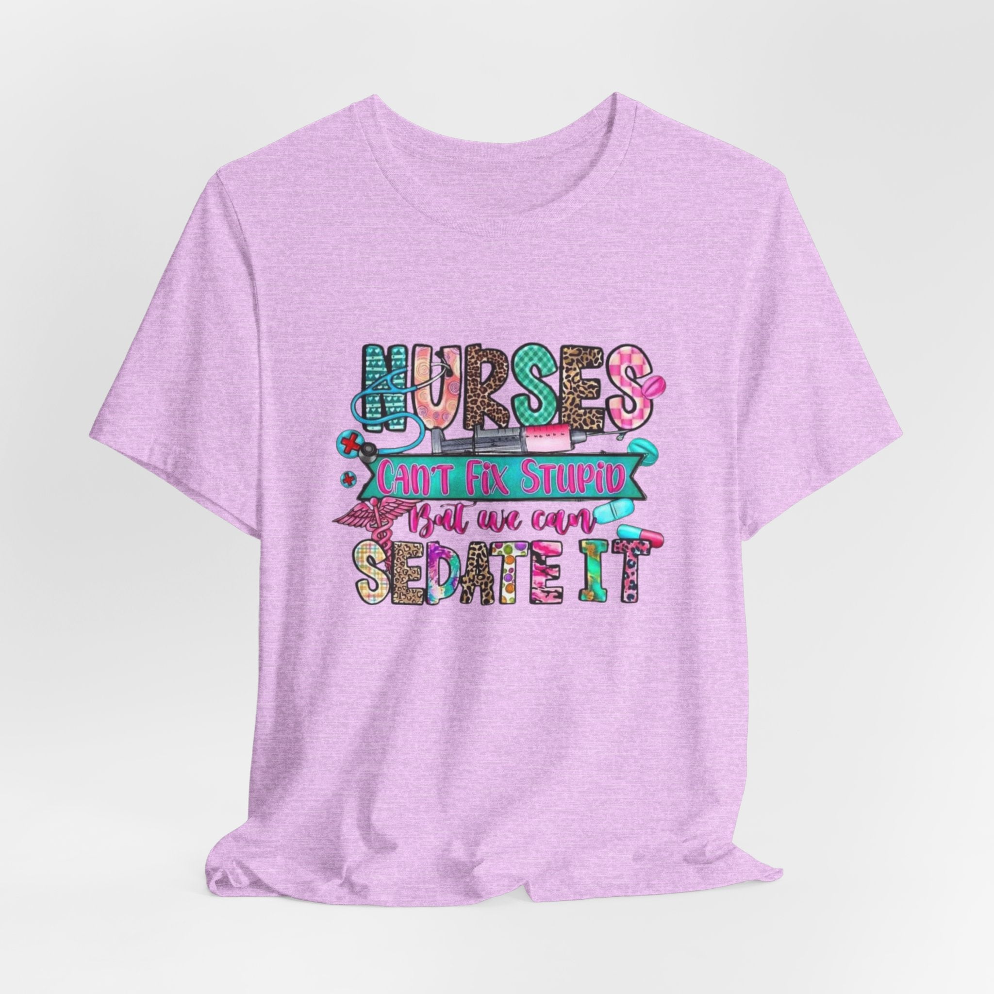 Nurse Shirt – "Sedate” Funny T‑Shirt for Nurses