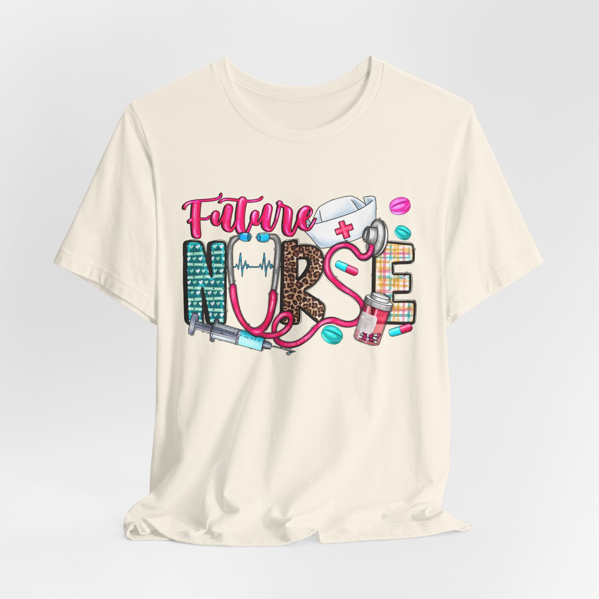Future Nurse T-Shirt – Cute Nursing Student Graphic Tee
