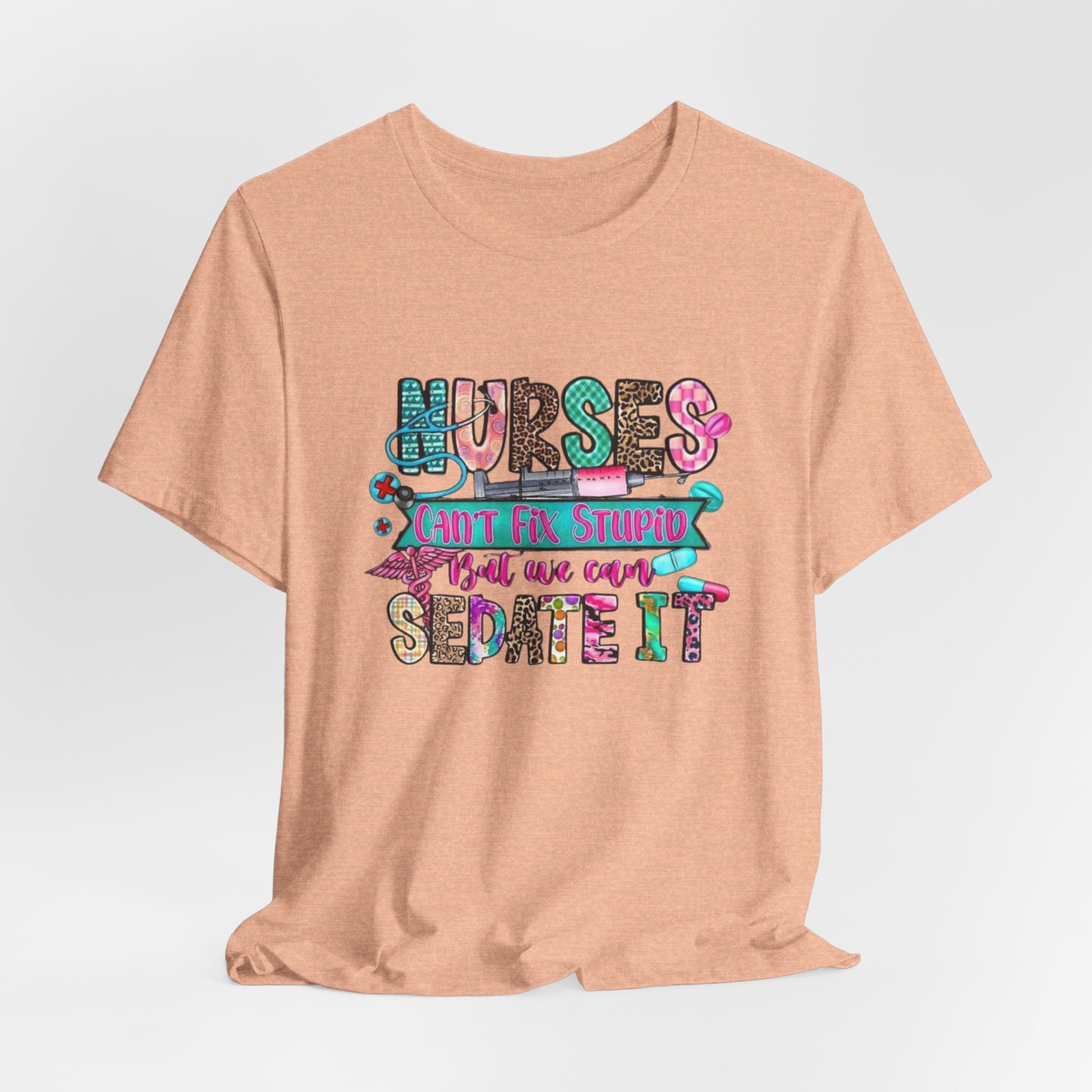 Nurse Shirt – "Sedate” Funny T‑Shirt for Nurses