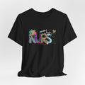 Nurse Floral & Leopard Graphic Tee — Cute Nursing Shirt