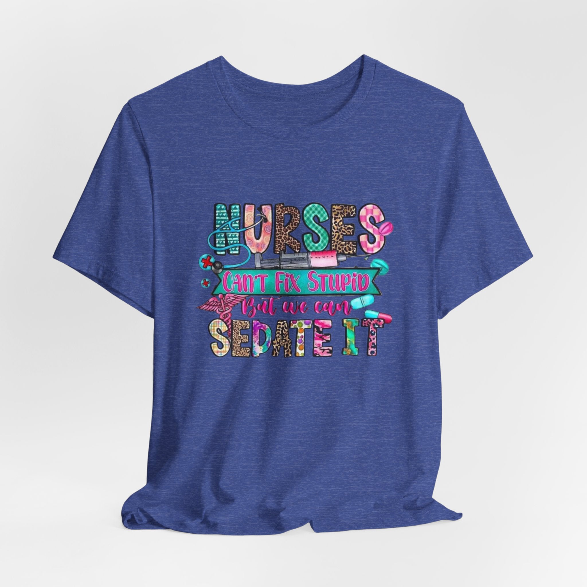 Nurse Shirt – "Sedate” Funny T‑Shirt for Nurses