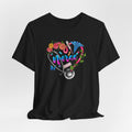 Nurse Heart Floral Stethoscope T-Shirt