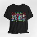 Vegans T‑Shirt — "I Like Big Vegans and I Cannot Lie" Colorful Plant‑Lover Tee