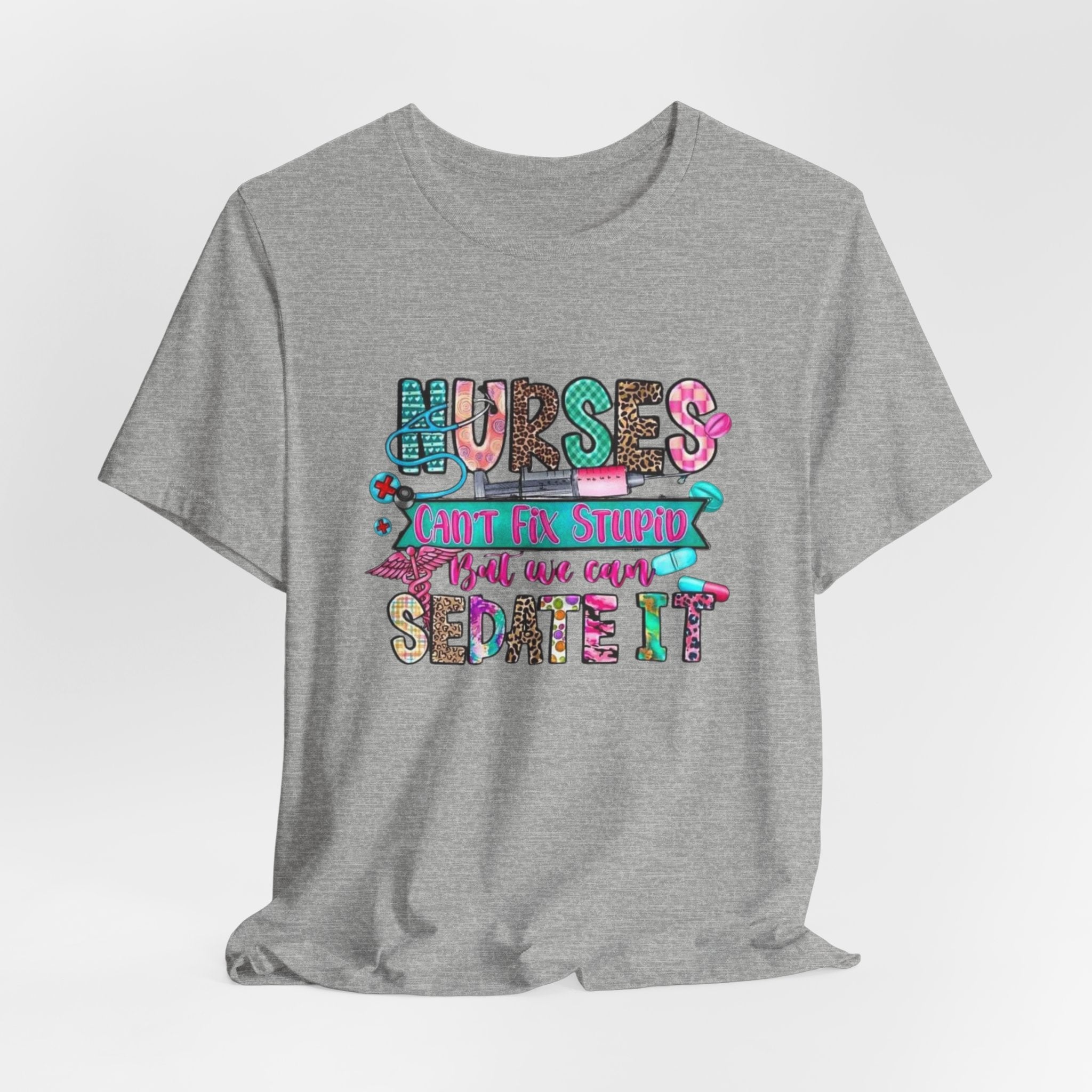 Nurse Shirt – "Sedate” Funny T‑Shirt for Nurses