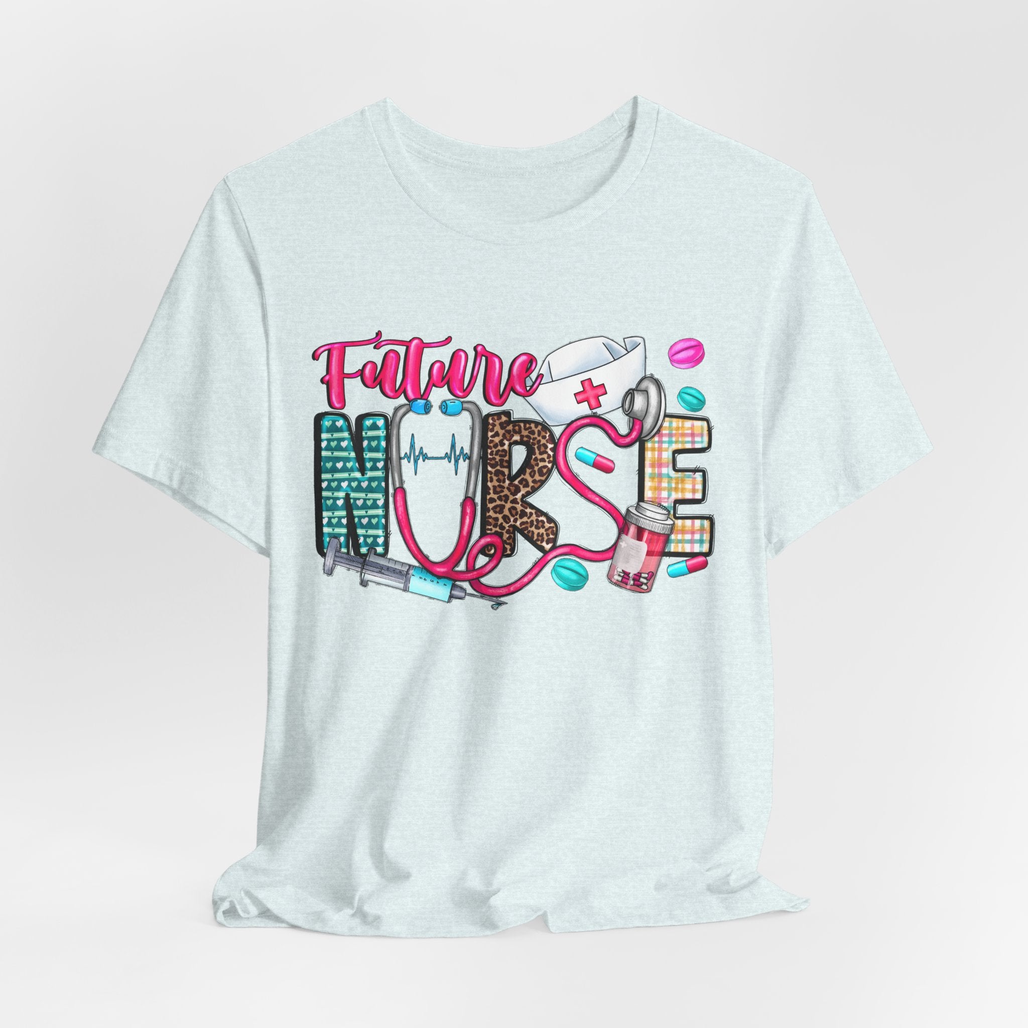 Future Nurse T-Shirt – Cute Nursing Student Graphic Tee