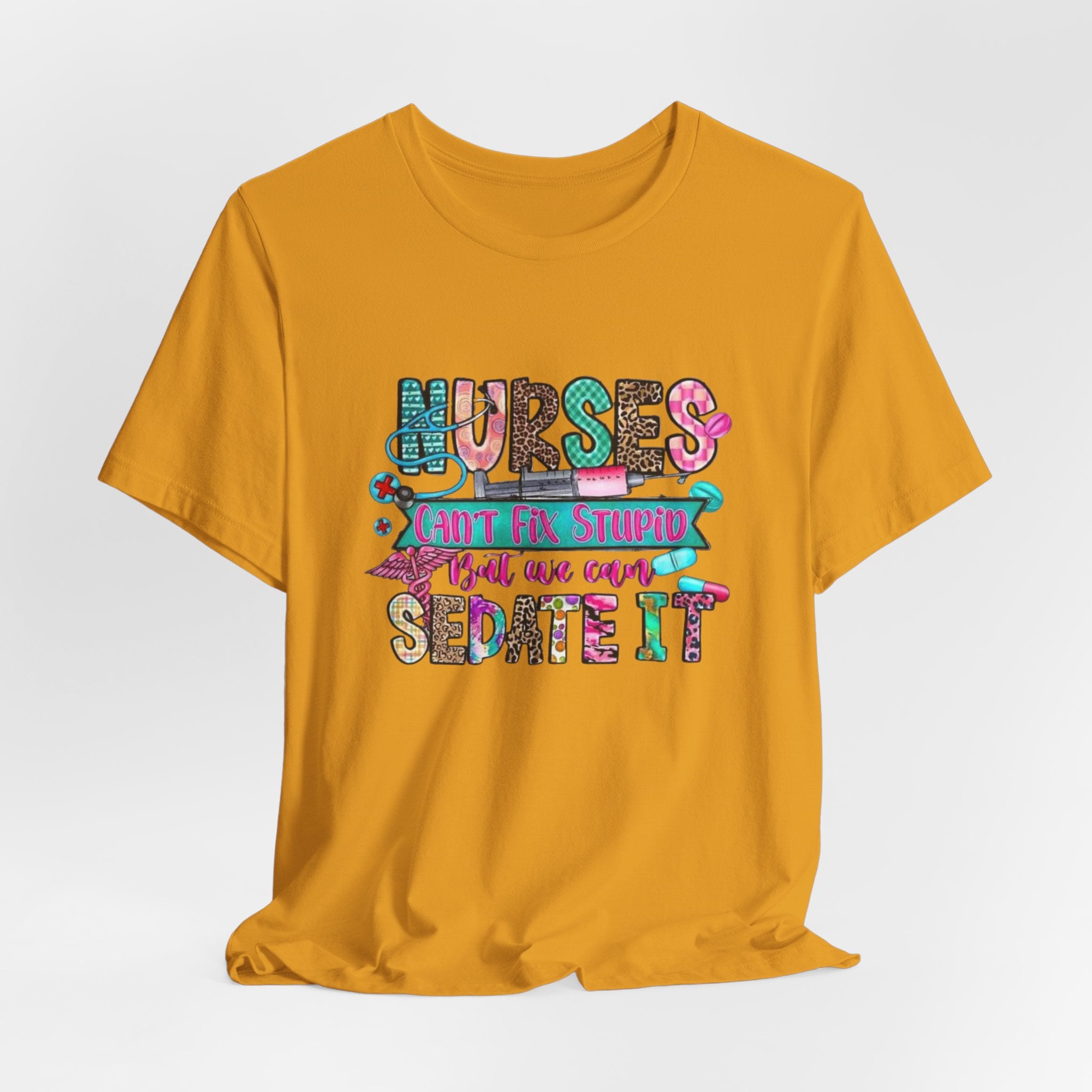 Nurse Shirt – "Sedate” Funny T‑Shirt for Nurses