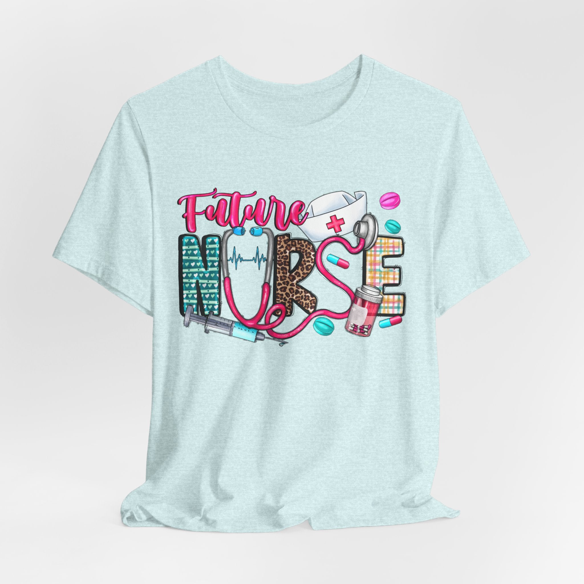 Future Nurse T-Shirt – Cute Nursing Student Graphic Tee