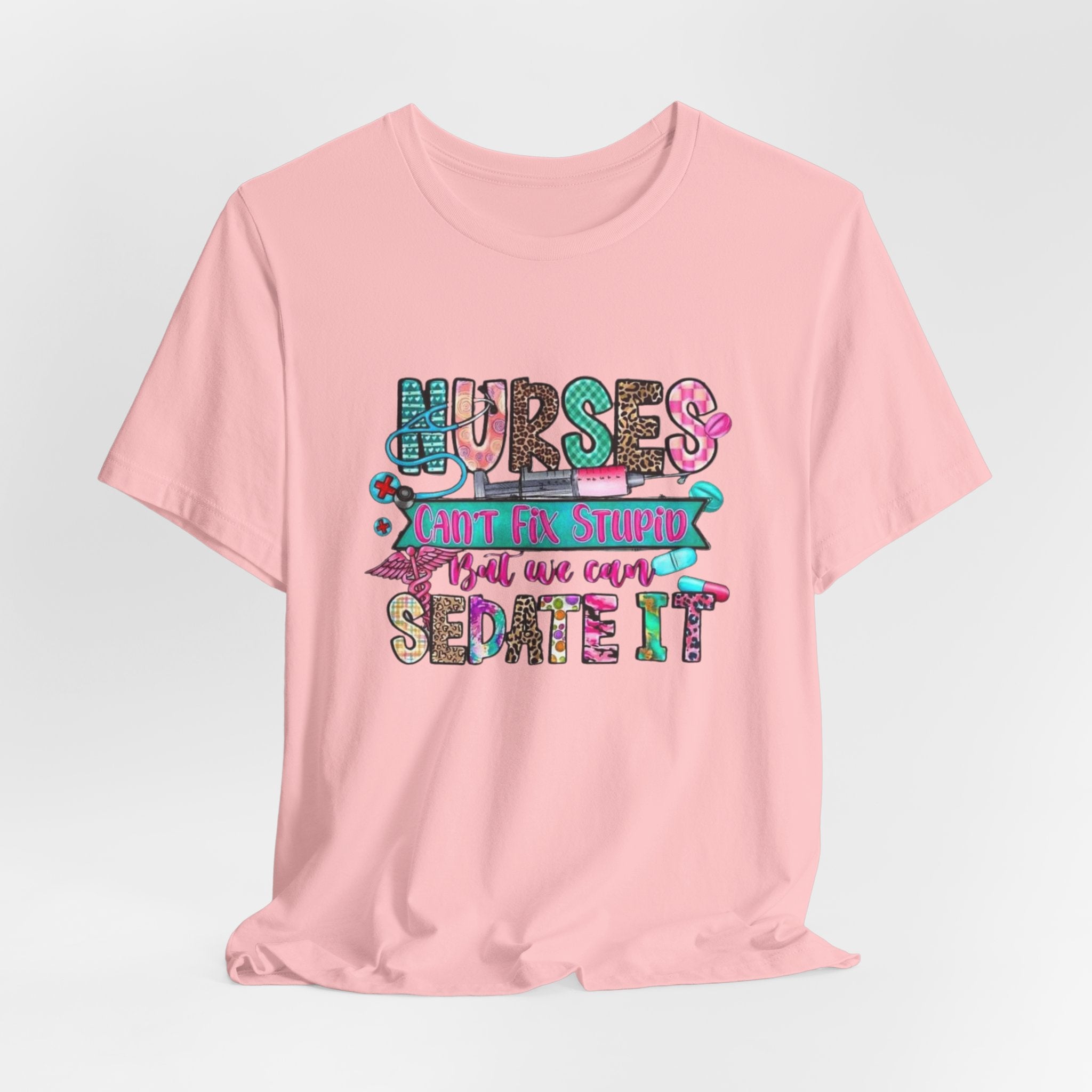 Nurse Shirt – "Sedate” Funny T‑Shirt for Nurses