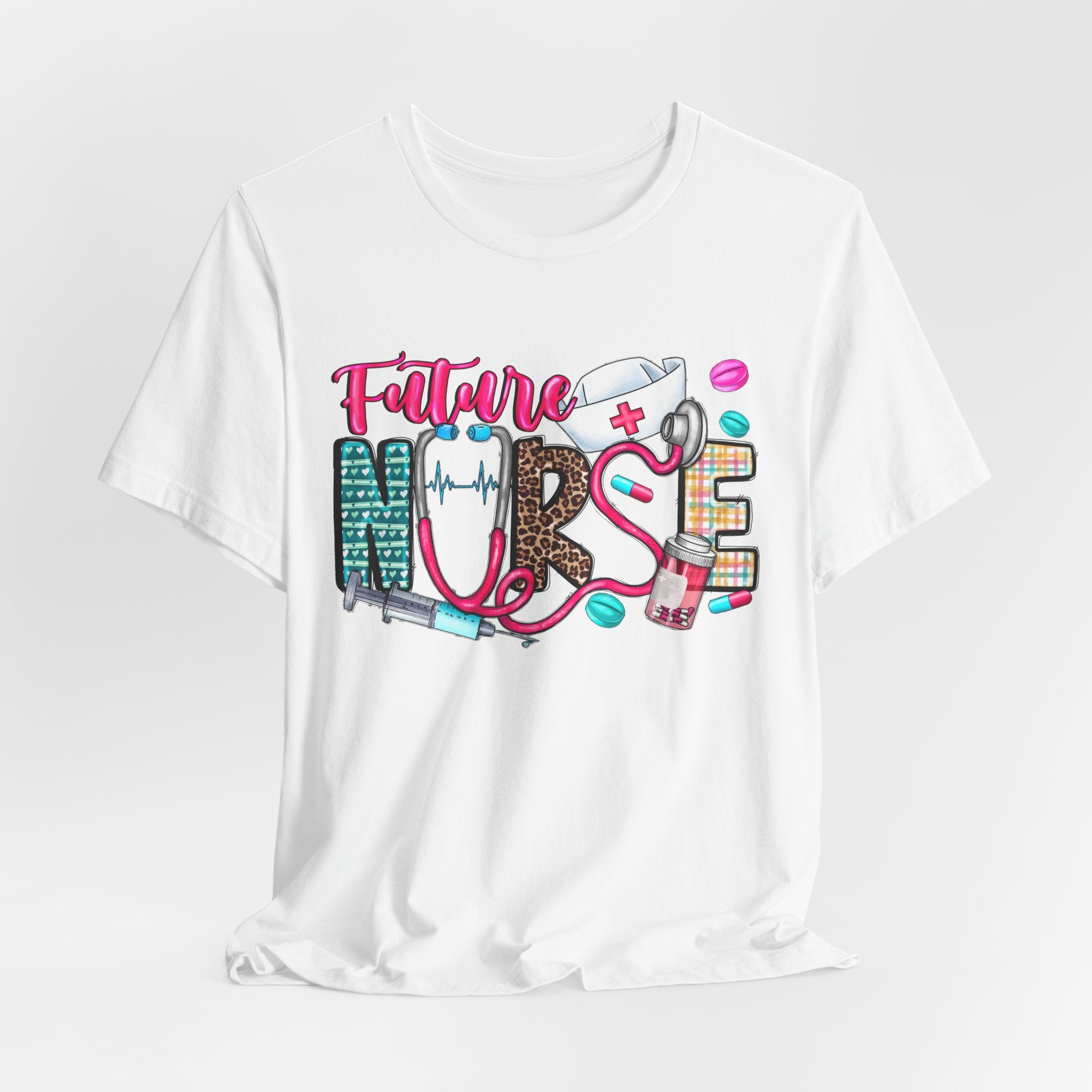 Future Nurse T-Shirt – Cute Nursing Student Graphic Tee