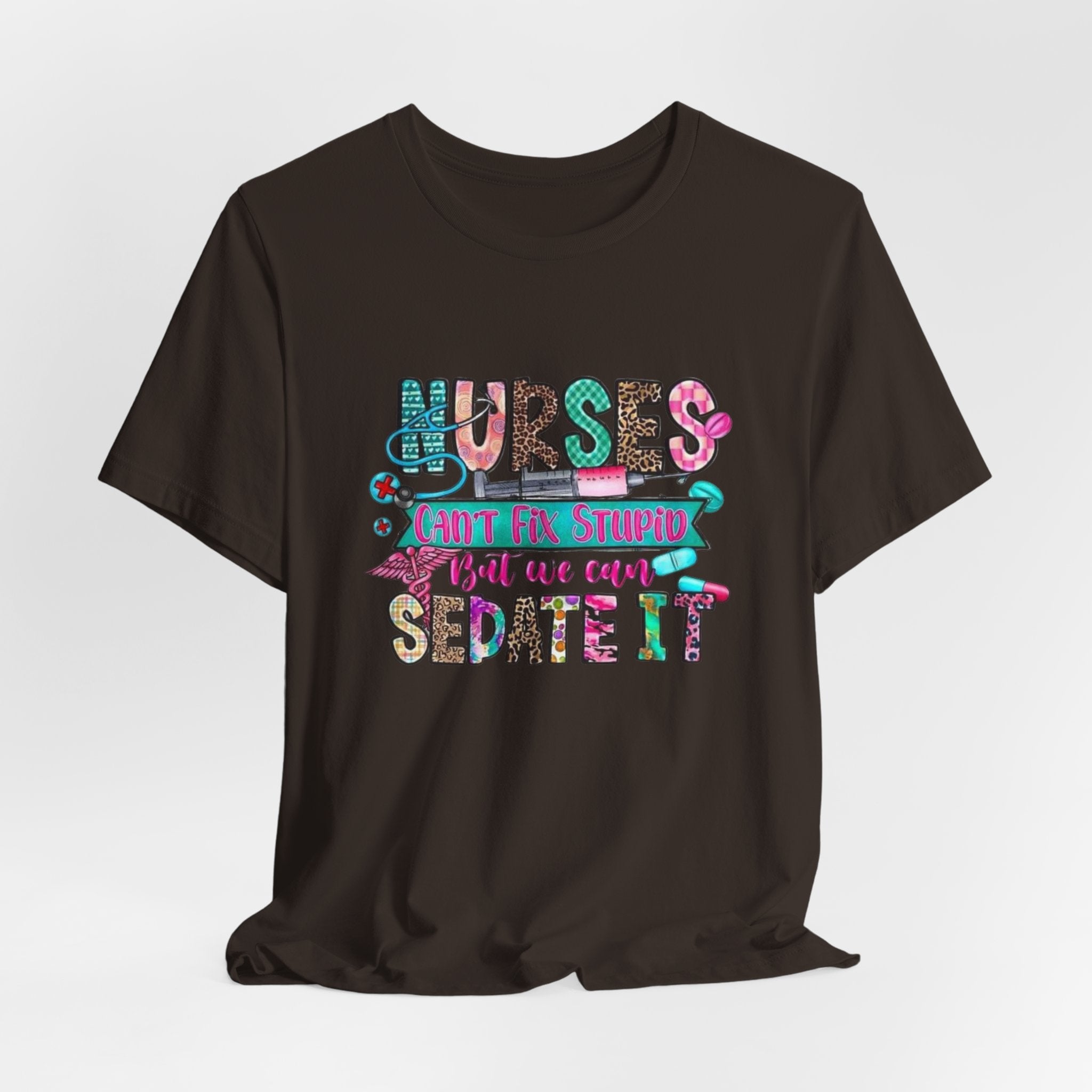 Nurse Shirt – "Sedate” Funny T‑Shirt for Nurses