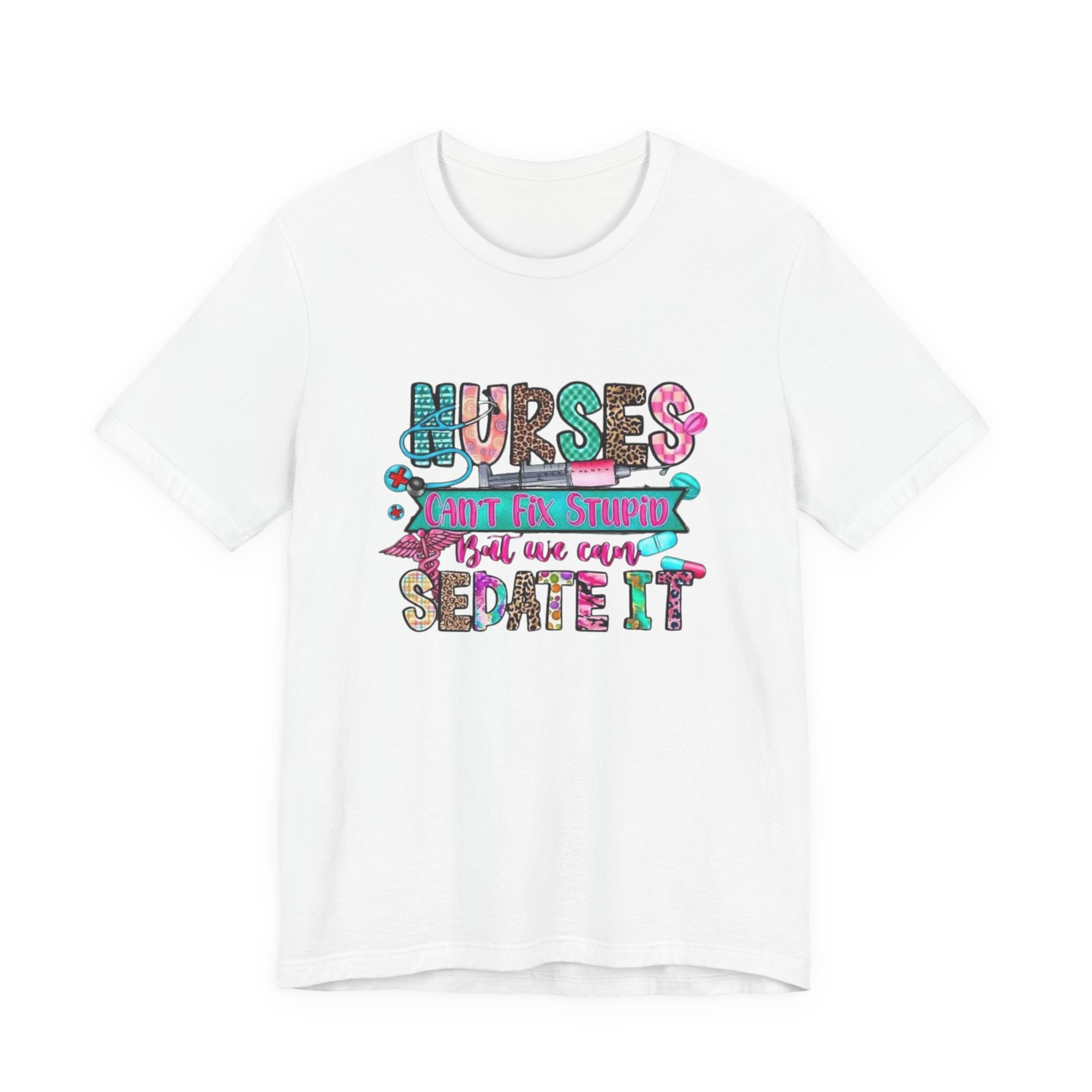 Nurse Shirt – "Sedate” Funny T‑Shirt for Nurses