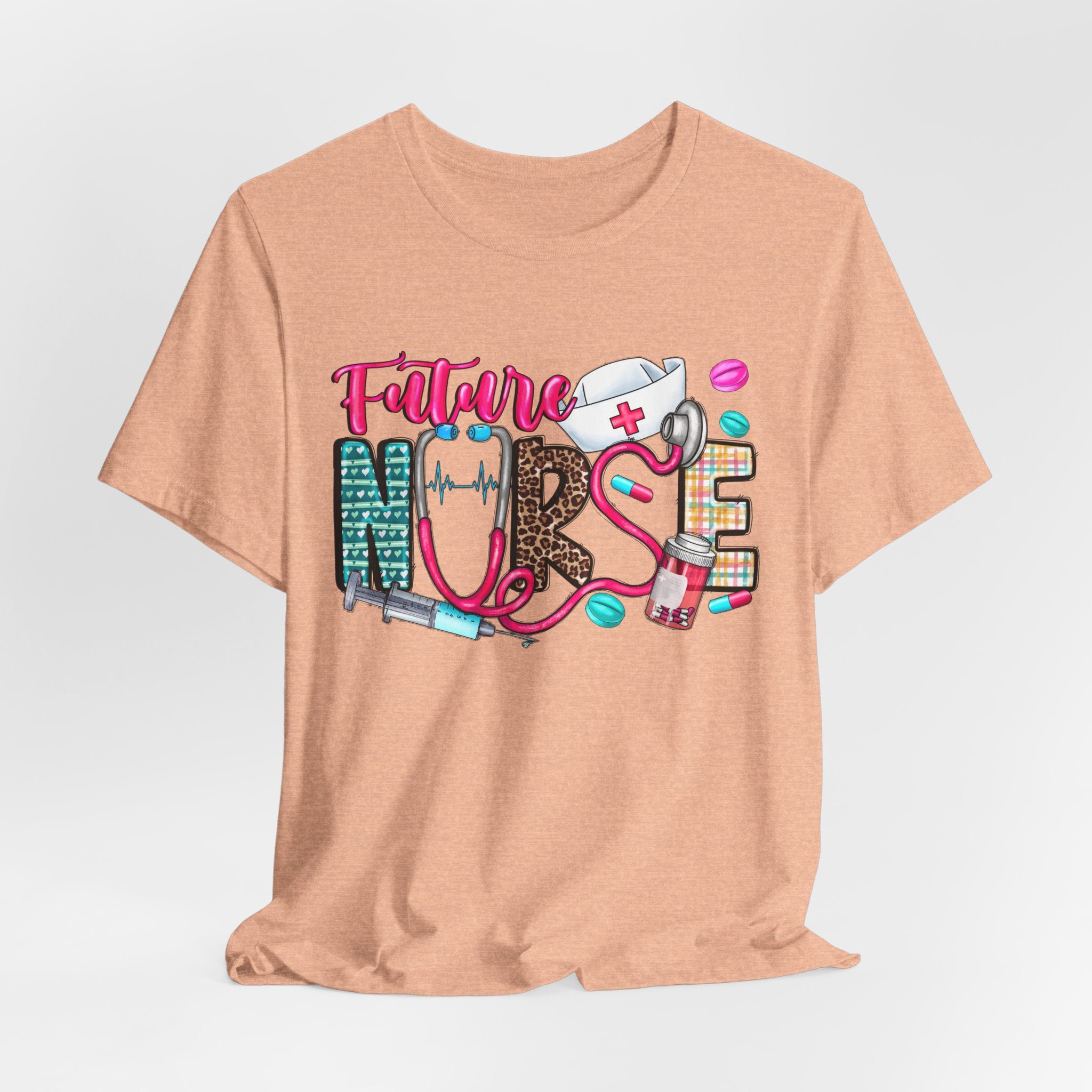 Future Nurse T-Shirt – Cute Nursing Student Graphic Tee