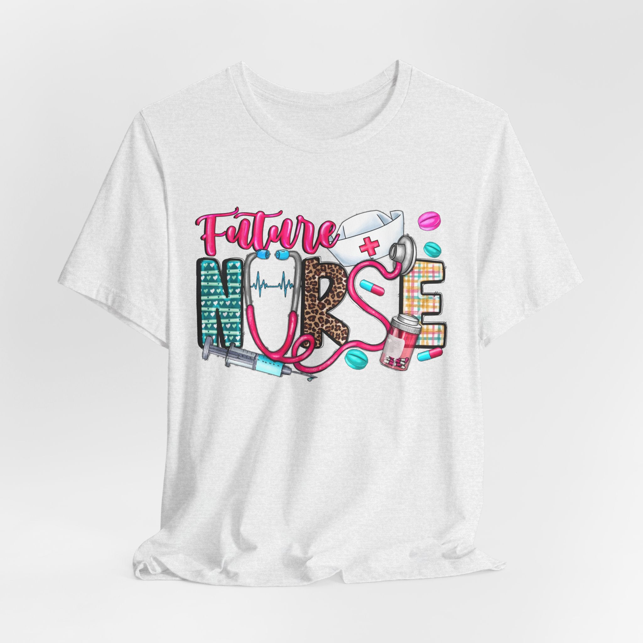 Future Nurse T-Shirt – Cute Nursing Student Graphic Tee