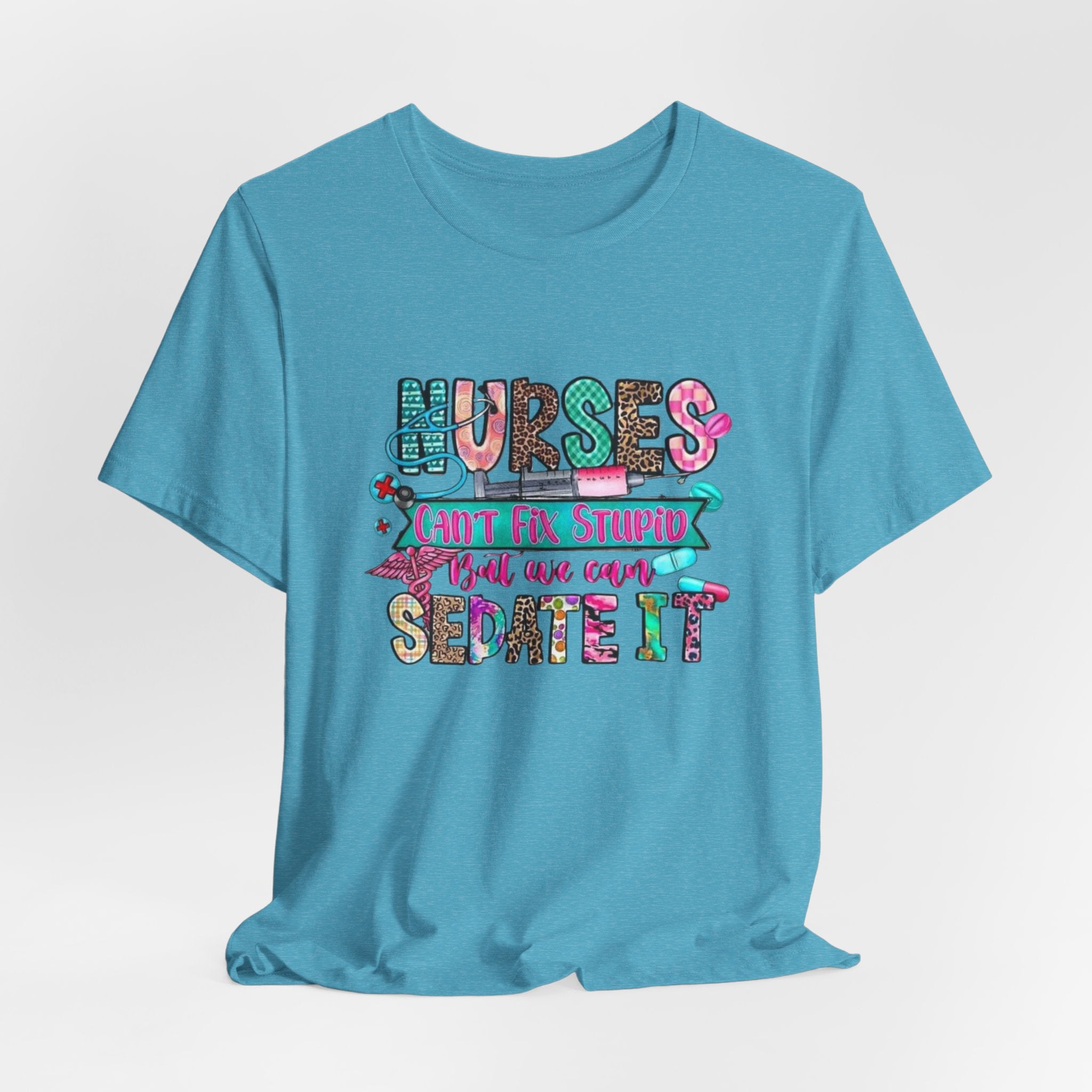 Nurse Shirt – "Sedate” Funny T‑Shirt for Nurses