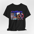 Healthcare Hero Tee — American Flag RN LPN Nursing Graphic T-Shirt